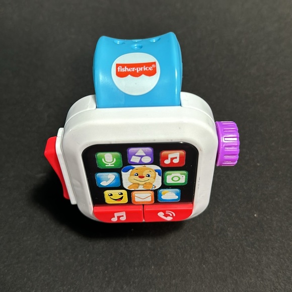 Fisher-Price Laugh & Learn Baby to Toddler Toy Time to Learn Smartwatch - Picture 9 of 9
